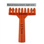 Gosera Têtes de Râteau à Olives 9 Dents Râteau Multifonction en Plastique Pelle Râteau de Cueillette D'Olives Outils de Jardinag