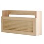Nettoppo 1 PCS Porte-Revues Mural avec Support de Fichiers en Rotin