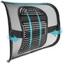 Widybord Support Dorsal en pour Chaise de Bureau, Soutien Lombaire et Chaise avec Sangle élastique pour soulager Les douleurs du