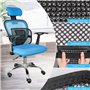 Widybord Support Dorsal en pour Chaise de Bureau, Soutien Lombaire et Chaise avec Sangle élastique pour soulager Les douleurs du