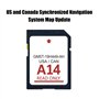 LAUGHERER Carte de navigation 2023 A14 GM5T-19H449-AH pour mise à jour de la carte GPS, synchronisation des cartes USA/Canada, s