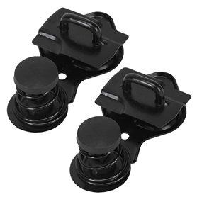 Cusstally 2X 2038800460 Support de Couvercle de Moteur de Loquet de Sécurité de Capot pour W164 W203 W209