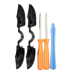 meiyan 2 x Remplacement Lb Rb Cle de Bouton de Pare-Choc+ Outils de Reparation de Tournevis T6 & T8 + Pied de Biche pour pour Co