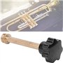 Zunedhys Ponceuse à piston, piston, tige de ponçage, en laiton, portable et durable, accessoire pour instruments de musique