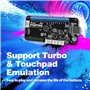 Brook Universal Fighting Board Fusion – Version d'en-tête pré-installée, pour Solution PS5 Fighting Games, Compatible avec Stree