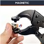 KACPLY Ensemble d'accessoires pour housses de bateau - Pinces réglables pour boutons pression