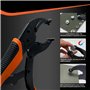 KACPLY Ensemble d'accessoires pour housses de bateau - Pinces réglables pour boutons pression