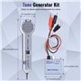 Fuhjythy Kit de Générateur de Tonalité, Testeur de Circuit Traceur de, Testeur de Câble Métallique 200EP Qu'Illustré, pour le Re
