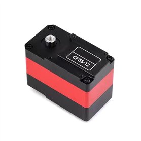 Rinteea Moteur de Servo-Robot TTL à Double Arbre Tout en Métal avec Couple de Contrôle de 35 Kg.cm et Force Constante pour Préhe