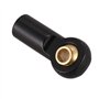 Bntaomle 8Pcs Tige Barre de Liaison Articulée À Rotule M3 Tête Sphérique Scellés Embout de Biellette de Direction pour 1/10 Rc C