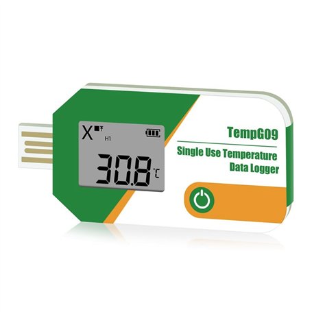 MQODLFP Enregistreur de Données de Température USB à Affichage Numérique