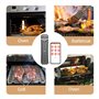 Rtauhife Thermomètre à Viande sans Thermomètre Numérique avec Sonde sans Thermomètre Alimentaire à Distance de 800 Pieds pour Ba