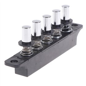 jiyaohui 1 Pièce Interrupteur à Clavier pour Hotte de Cuisine Hotte de Cuisine Interrupteur à Bouton-Poussoir pour Divers Appare