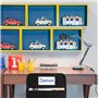 Kdouehg 6 Pièces Poche de Rangement de Chaise Sac de Chaise Poches de Chaise pour Salles de Classe Poches de Chaise D'Étudiant O