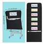 Kdouehg 6 Pièces Poche de Rangement de Chaise Sac de Chaise Poches de Chaise pour Salles de Classe Poches de Chaise D'Étudiant O