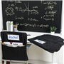 Kdouehg 6 Pièces Poche de Rangement de Chaise Sac de Chaise Poches de Chaise pour Salles de Classe Poches de Chaise D'Étudiant O
