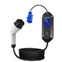 Luobannm Chargeur de Véhicule Électrique Portable Monophasé 32A 7kW avec Contrôle WiFi et Bluetooth
