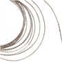 Ghulumn Corde extérieure tirée à la main en acier inoxydable 304 pour le camping, la vie - 5 m