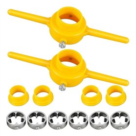 Asuinxurr Lot de 2 jeux de tarauds pour tuyaux en plastique