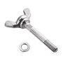 Spactz Kit de Boulons à Ailettes pour Échasses de Remplacement pour Décoration de Peinture sur Cloison Sèche 4 Paquets