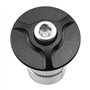 CALIBAN Casque de VéLo Capuchon Noyau Suspendu Fourche Haut PièCes de VéLo en Alliage D'Aluminium Boulon Une Vis Expansible