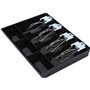 Giwnhvx 3X Pochette Rigide Caisse de Caisse Enregistreuse Nouveau Classifier Magasin Caissette à Monnaie Coffret à Tiroir-Caisse