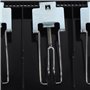 Giwnhvx 3X Pochette Rigide Caisse de Caisse Enregistreuse Nouveau Classifier Magasin Caissette à Monnaie Coffret à Tiroir-Caisse