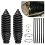 GIWFBQTR Kit D'Outils de Démarrage de Crémaillère de Direction Universelle pour Voiture, Ensemble de Soufflets de Biellette de D