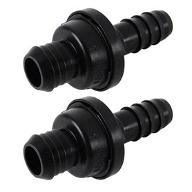 biyan 2X Soupape Unidirectionnelle de Tuyau de Carter de Reniflard de Moteur Tuyau de Ventilation PCV Clapet Anti-Retour de Serv