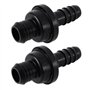 biyan 2X Soupape Unidirectionnelle de Tuyau de Carter de Reniflard de Moteur Tuyau de Ventilation PCV Clapet Anti-Retour de Serv