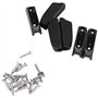 Asyduey 6 PièCes Canoë Kayak Cordon Verrouillage Gouvernail Contrôle Nylon Auto-Verrouillage Corde Cordon Tendeur Coureur Ancre