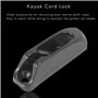 Asyduey 6 PièCes Canoë Kayak Cordon Verrouillage Gouvernail Contrôle Nylon Auto-Verrouillage Corde Cordon Tendeur Coureur Ancre 