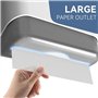 Ohulelks Distributeur D'Essuie-Tout en Papier, Support Commercial pour Essuie-Tout en Papier pour Salle de Bain, Blanc