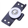 Yheonver Accessoires de matériel 2 pièces Pack Porte coulissante Vêtements Armoire Courroie Disque Porte Poussoir Petite Roue Su