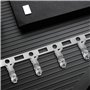 Asuinxurr Kit de raccordement JST-XH de 460 pièces de 2,54 mm avec barrette à broches de 2,54 mm et boîtier à broches 2/3/4/5/6