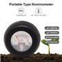 Sefdrert 2 en 1 Luminomètres et Thermomètre METER LUX Type de Pointeur Luxmètre Luminance Température Test Luminomètres
