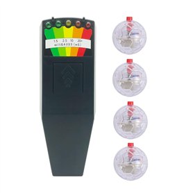 Losueeun Kit d'équipement fantôme - Appareil de mesure des électromagnétiques et 4 balles pour chat contrôlées par le mouvement