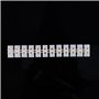 Feriany 2 x 60 A - Barrettes à 12 broches - Connecteur de câble électrique Amp : barre de raccordement 60 A