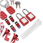 Loufy Kit de verrouillage de disjoncteur électrique - Kit de verrouillage de sécurité - Loquets de station de verrouillage pour 