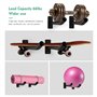 Rfeeuubft 8X Support de Ballon Médicinal, Support Mural pour Ballon d'exercice pour Ballon de Yoga de Stockage de Garage de Sall