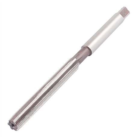 Alésoir manuel HSS à l'extrémité carrée de 6 mm de diamètre de coupe 6 flûtes