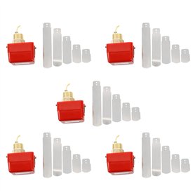 5X AC 220V 15A Filetage Male SPDT Pagaie Contacteur de Debit -25