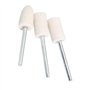 Yominerr Kit de Polissage en Verre Verre Verre Strot de Polissage Padhage Laine de Polissage Felt Roule Rayon Péle de Polissage 