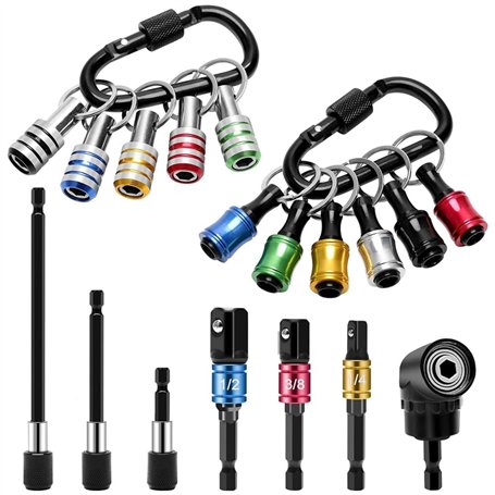 Sujurio 18 Gadgets Porte-Embouts Porte-Embouts