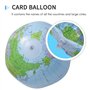CLPEEN 16 pouces Globe terrestre Jouet de globe gonflable Globe de formation geographie Globe terrestre de formation 40 cm