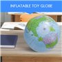 CLPEEN 16 pouces Globe terrestre Jouet de globe gonflable Globe de formation geographie Globe terrestre de formation 40 cm