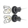 ICECHEN 4 Ensembles Convient pour Bandit 1200 GSF1200 GSF1200S PièCes de Diaphragme de Kit de RéParation de Carburateur de