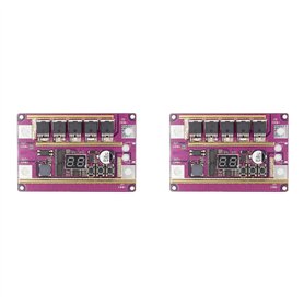 Rfeeuubft 2X Mini Kit de Bricolage de Machine de Soudeuse par Points 99 Engrenages de Puissance Tableau de Commande de Soudage p