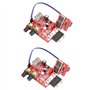 GIWFBQTR 2X Machine de Soudage par Points Numérique Contrôle Du Temps Affichage Soudeuse par Points AC 110V 220V à 9V Carte Cont