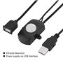 Nettoppo 5A DC5-24V Mini USB PIR DéTecteur de Capteur de Mouvement Infrarouge Interrupteur Automatique pour Bande Lumineuse LED 